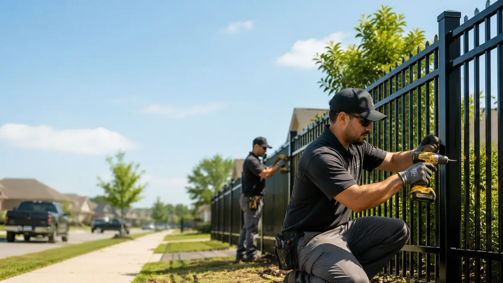 Metal Fence Installation in Newburg, WV